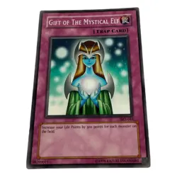 Yugioh 1996 Konami CCG Collectable Gift Of The Mystical Elf - Image 4