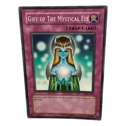 Yugioh 1996 Konami CCG Collectable Gift Of The Mystical Elf - Image 5