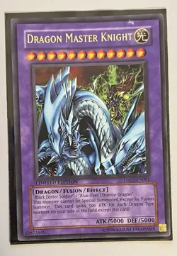 Yugioh Dragon Master Knight UE02-EN001 Limited Edition - Image 1