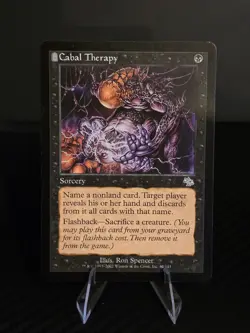 Magic the Gathering Cabal Therapy - Judgment - Rare - Near Mint - MTG - Image 1