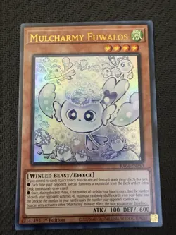 Mulcharmy Fuwalos Ultra Rare (UR) RA04-EN050 1st Edition Yu-Gi-Oh! - Image 1