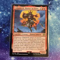 Gilgamesh, Master-at-Arms (REGULAR) x1 - MTG Final Fantasy FIN #139 - Image 1