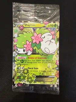 Shaymin ex Holo Pokemon Card Generations Promo XY148 Sealed Ungraded - Image 1