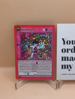 Spirit Infusion Suit 25/165 MetaZoo UFO 1st Edition Full Holo Card - Image 5