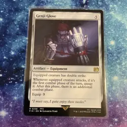 Genji Glove (REGULAR) x1 - MTG Final Fantasy FIN #258 - Image 1