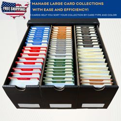 MTG Card Dividers for Storage Boxes, MTG Deck Box Dividers, Trading Card Divider - Image 5
