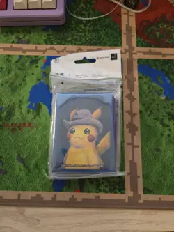 Pikachu with Grey Felt Hat Card Sleeves Van Gogh Museum x Pokemon (65 Sleeves) - Image 1