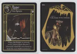 2005 The Nightmare Before Christmas Trading Card Game Reaper 2ic - Image 3