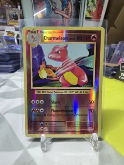 Charmeleon 10/108 Evolutions Reverse Holo Pokemon Card - Image 1