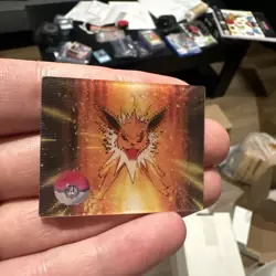Pokemon Jolteon 3D Motion Card Lenticular Vintage Nintendo Rare 1997 Japan No.15 - Image 1