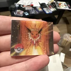 Pokemon Jolteon 3D Motion Card Lenticular Vintage Nintendo Rare 1997 Japan No.15 - Image 2