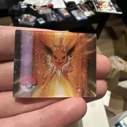 Pokemon Jolteon 3D Motion Card Lenticular Vintage Nintendo Rare 1997 Japan No.15 - Image 4