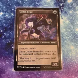 Vincent Valentine // Galian Beast (REGULAR) x1 - MTG Final Fantasy FIN #125 - Image 2