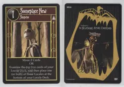2005 The Nightmare Before Christmas Trading Card Game Someplace New 10il - Image 3