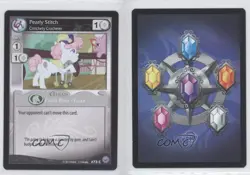 2013 My Little Pony Collectible Card Game - Premiere Pearly Stitch #73 1i3 - Image 3