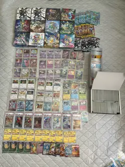 Pokemon Card Bulk Lot Collection PSA10 + Sealed Boxes + Bonus Pack Japan Rare - Image 1