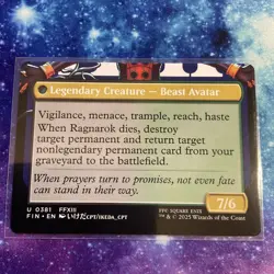 Fang, Fearless l'Cie (REGULAR) x1 - MTG Final Fantasy FIN #381 - Image 2