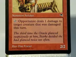 MTG Opportunist Tempest Regular Uncommon Magic - Image 3