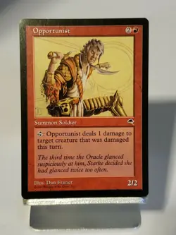 MTG Opportunist Tempest Regular Uncommon Magic - Image 1
