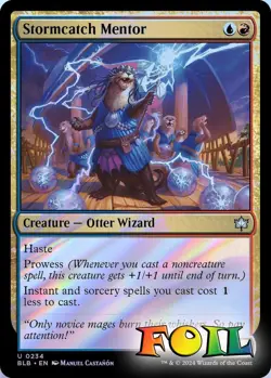 Stormcatch Mentor 0234 MTG Bloomburrow Uncommon NP Foil - Image 1