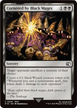 Cornered by Black Mages - 93 / English / Near Mint MTG - Image 1