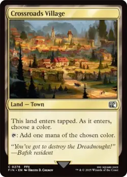 Foil - Crossroads Village - 276 / NM / English MTG - Image 1