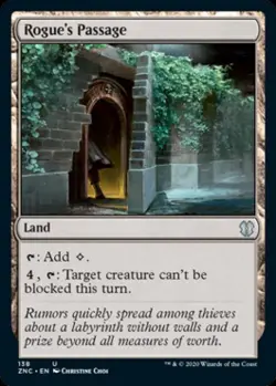 Rogue's Passage - Near Mint MTG Commander 2020 Zendikar Rising - Image 1