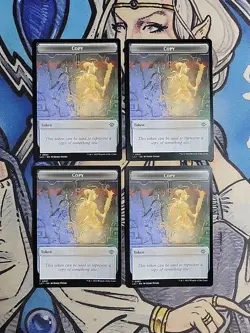 4x Skeleton Pirate / Copy Dual-Sided Tokens - NM/M LCI LCC MTG Magic - Image 2