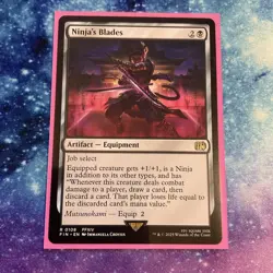 Ninja's Blades (REGULAR) x1 - MTG Final Fantasy FIN #108 - Image 1