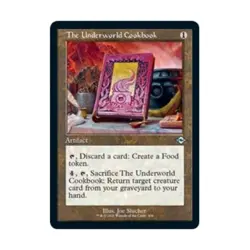 WOTC MtG Modern Hor The Underworld Cookbook (Retro Frame) (Foil Etched) (U NM - Image 1