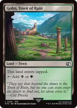 Gohn, Town of Ruin - 278 / English / Near Mint MTG - Image 1