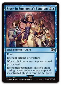 Stuck in Summoner's Sanctum #76 (NM) Final Fantasy FIN Magic MTG - Image 1