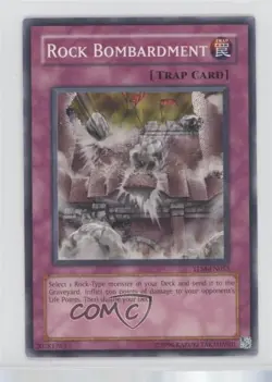 Rock Bombardment YuGiOh The Lost Millenium #TLM-EN055 2005 0xr2 - Image 1