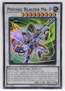 Yugioh Asia-English Psychic Blaster Mk-II DUAD-AE040 Ultra Rare - Image 1