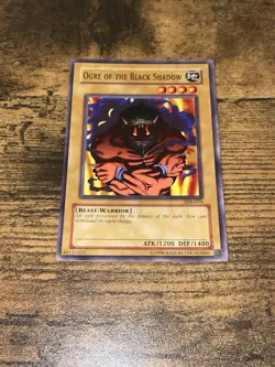 Yugioh -- Ogre of the Black Shadow -- SDK-019 -- LP/NM - Image 1