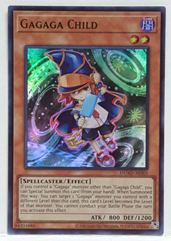 Yugioh Asia-English Gagaga Child DUAD-AES05 Ultra Rare - Image 1