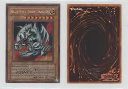 Blue-Eyes Toon Dragon Unlimited YuGiOh Magic Ruler Booster #MRL-000 2002 2o7 - Image 3