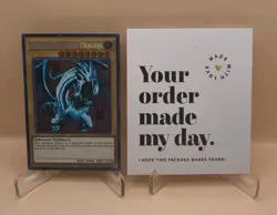 🔥 YUGIOH • BLUE-EYES WHITE DRAGON • CT14-EN002 • SECRET RARE • LIMITED • NM 🔥 - Image 1