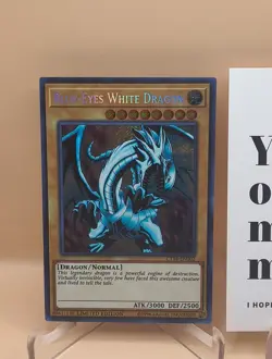 🔥 YUGIOH • BLUE-EYES WHITE DRAGON • CT14-EN002 • SECRET RARE • LIMITED • NM 🔥 - Image 5