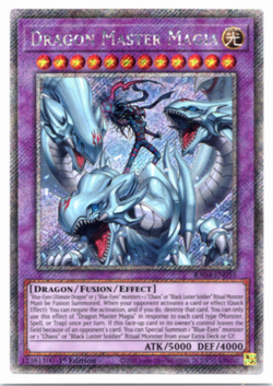 Dragon Master Magia - RA04-EN055 - Platinum Secret Rare - 1st Edition Yugioh - Image 1