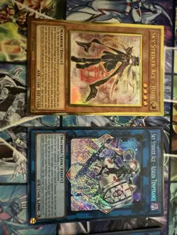 Yugioh 2x - Sky Striker Ace - Azalea Temperance & 1x Sky Striker Roza Near Mint - Image 3