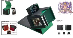 Card Deck Box for MTG Commander - Fits 100 Double-Sleeved Cards & Dice Tray - Image 2