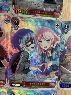 7×BanG Dream! It's MyGO Doujin Card Group Custom DIY Holo Foil Textured - Image 3