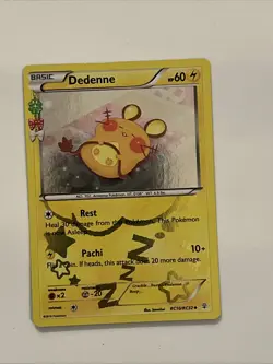 Dedenne RC10/RC32 Uncommon Generations: Radiant Collection Pokemon Card NM - Image 1