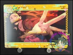Zenitsu Nezuko Kamado Demon Slayer Kimetsu no Yaiba Lenticular Card Japan BANDAI - Image 1