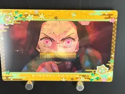 Zenitsu Nezuko Kamado Demon Slayer Kimetsu no Yaiba Lenticular Card Japan BANDAI - Image 3