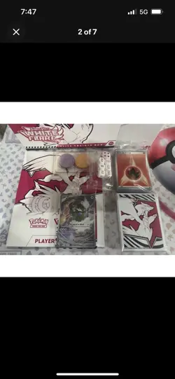 Pokemon White Flare Elite Trainer Box OPENED with 90+ bulk cards Inc promo card - Image 2