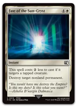 Fate of the Sun-Cryst #19 (NM) Final Fantasy FIN Magic MTG - Image 1
