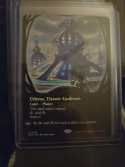 Uthros, Titanic Godcore Borderless MTG Edge of Eternities Nm/M *ON HAND* 285 - Image 1