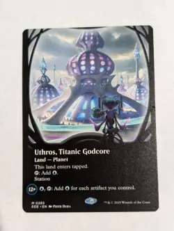 Uthros, Titanic Godcore Borderless MTG Edge of Eternities Nm/M *ON HAND* 285 - Image 1